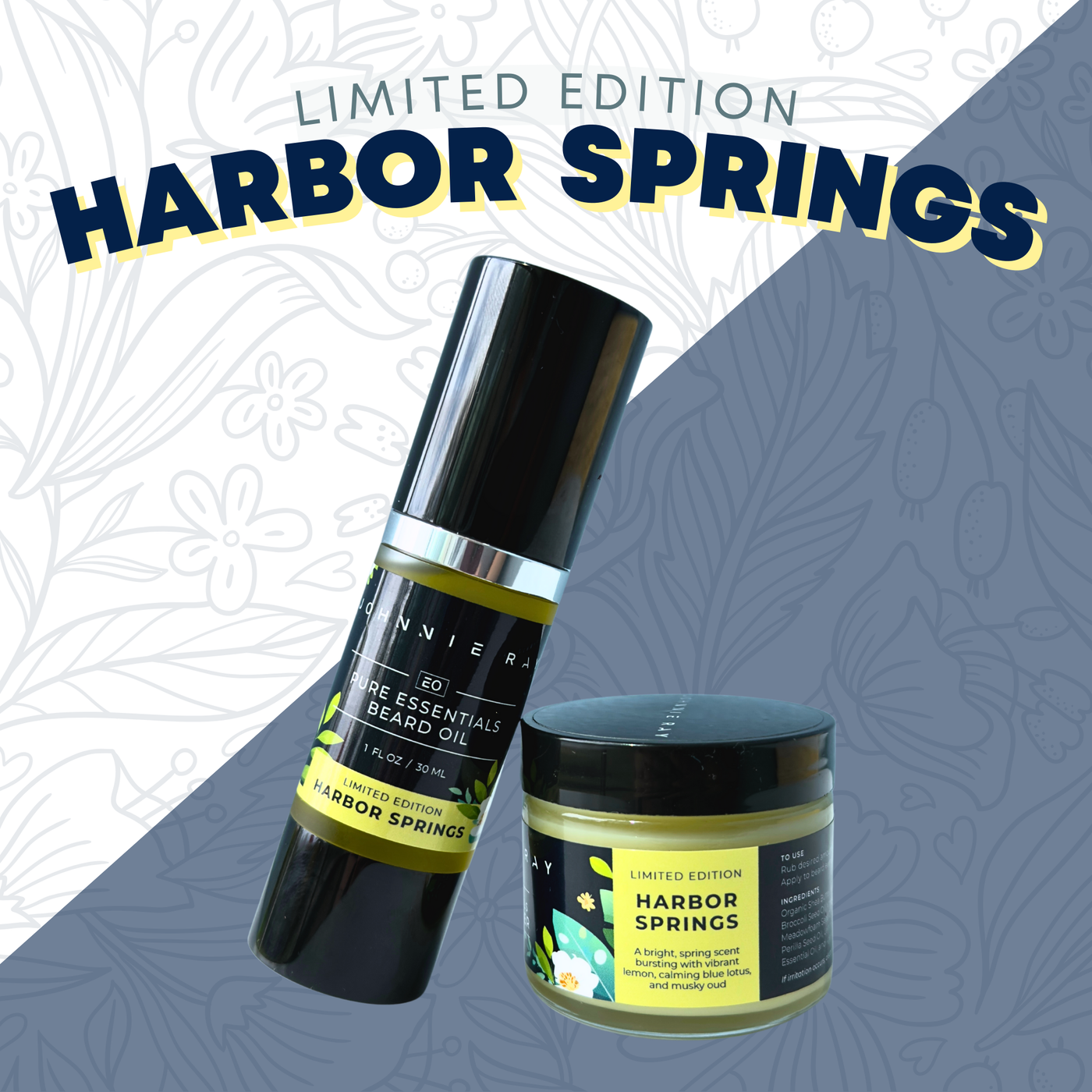 HARBOR SPRINGS Beard Oil: 2025 Spring Limited Edition Scent