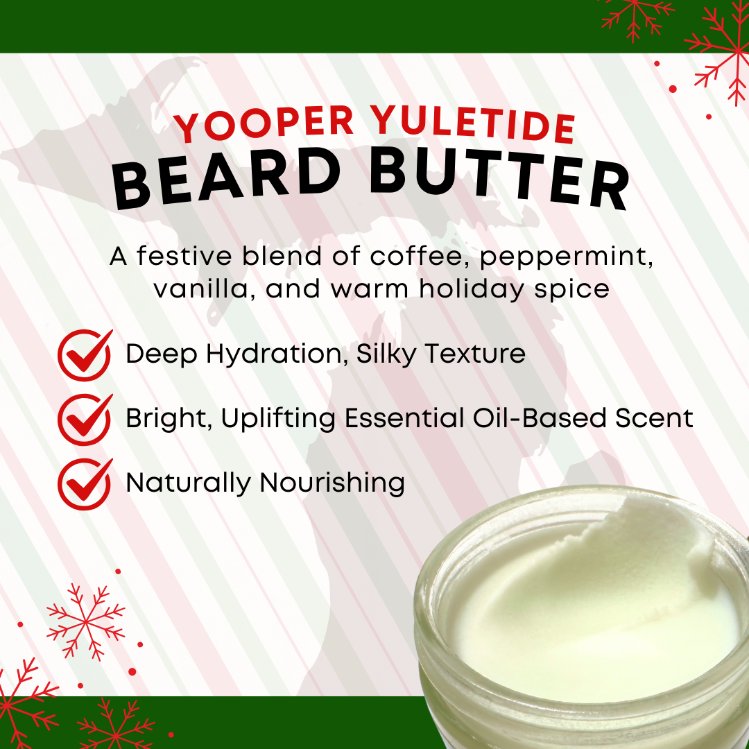 Beard Butter benefits graphics