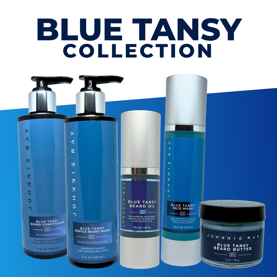 Blue Tansy Starter Collection | Essential Oil Beard & Skin Care