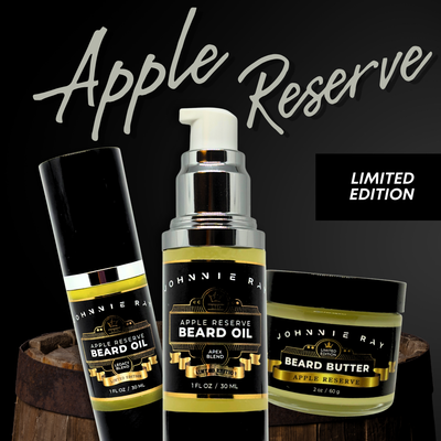 Compilation of Johnnie Ray Apple Reserve Beard Products
