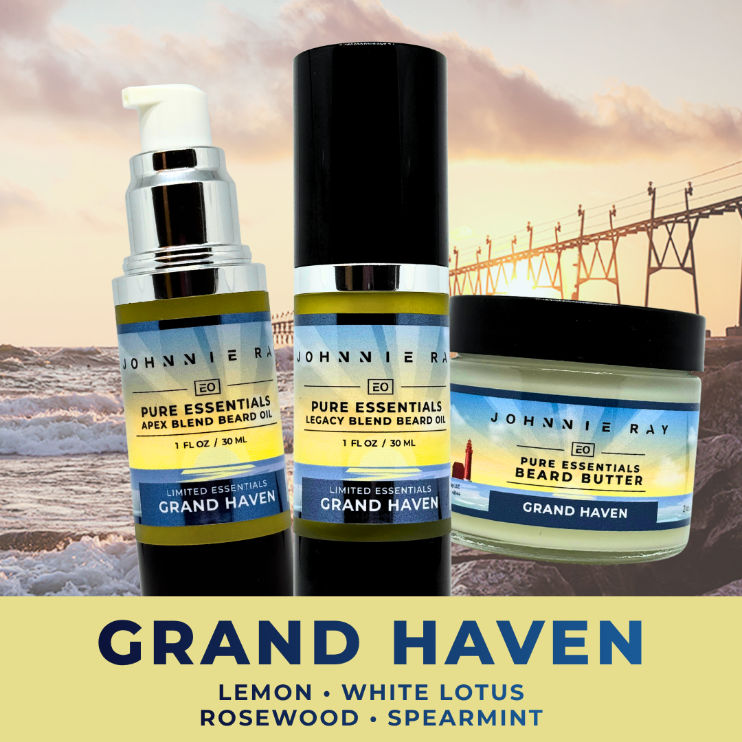 Grand Haven Beard Oil | Essential Oil Beard Care | Made in