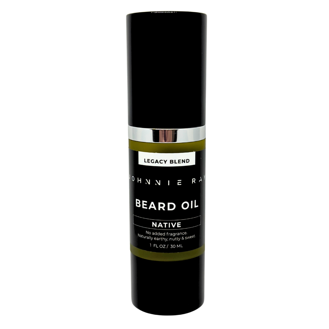 Native (unscented) Beard Oil | All Natural Silicone-Free Beard