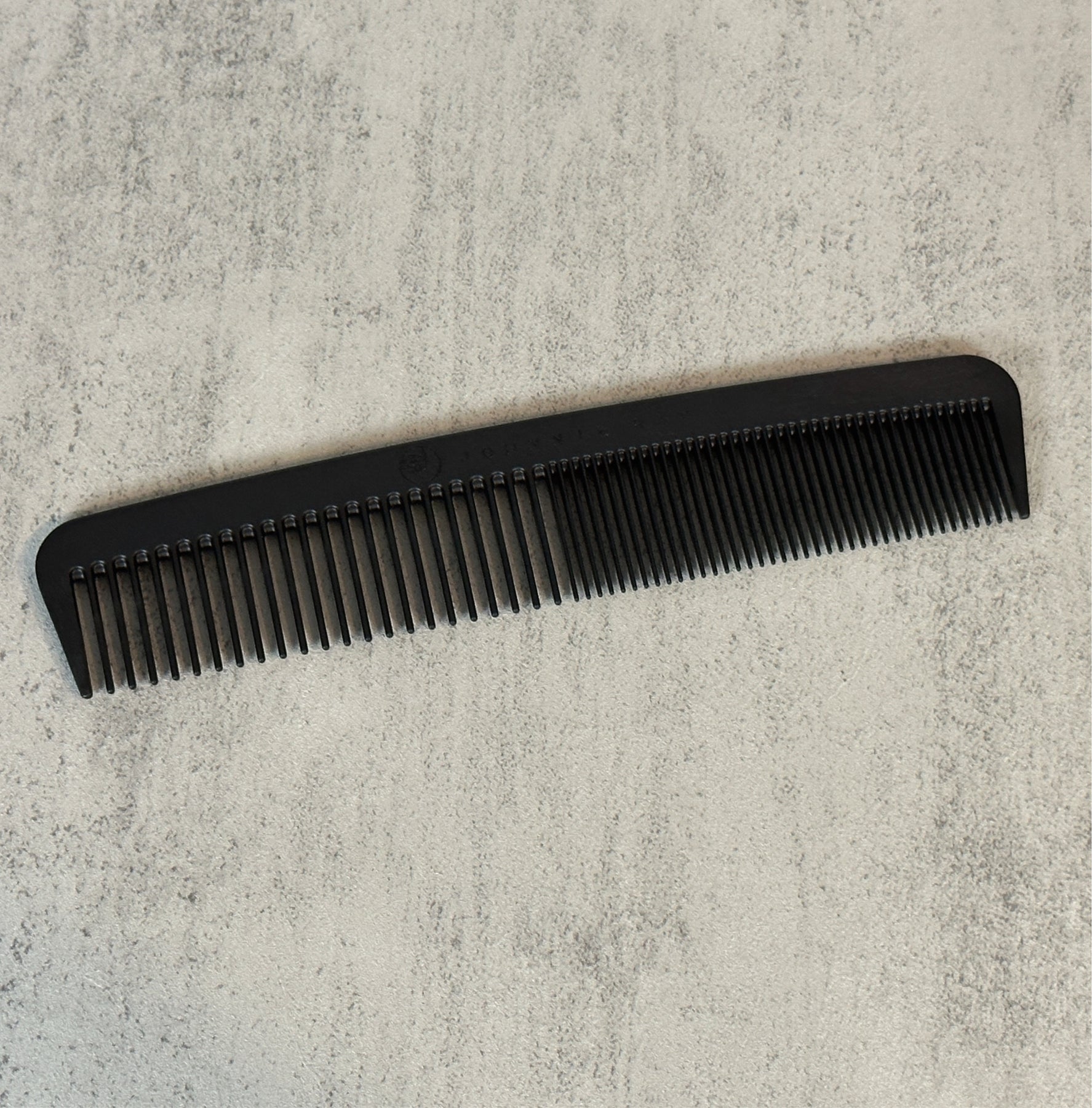 Chicago Comb Model 6 | Carbon Fiber Beard Comb | Johnnie Ray